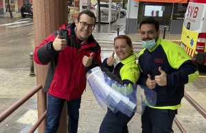 Pantallas protectoras, desde Paterna a todos los hospitales y centros sanitarios de la provincia de Valencia