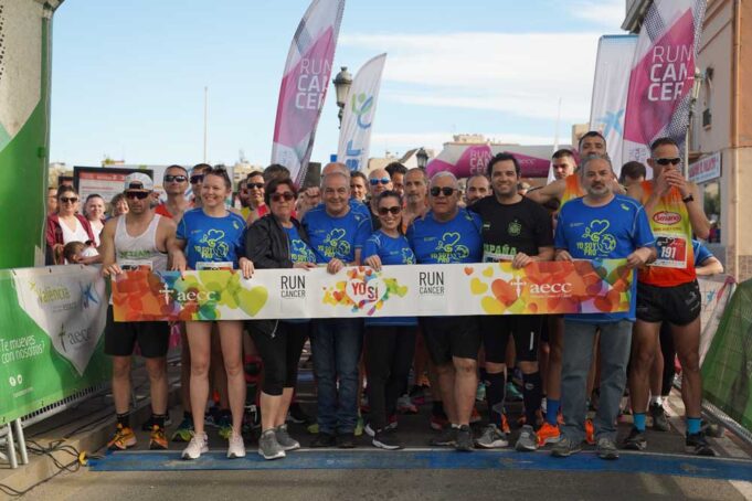 La carrera RunCáncer se estrena en Paterna con más de 1.600 participantes y una recaudación de 8.175€