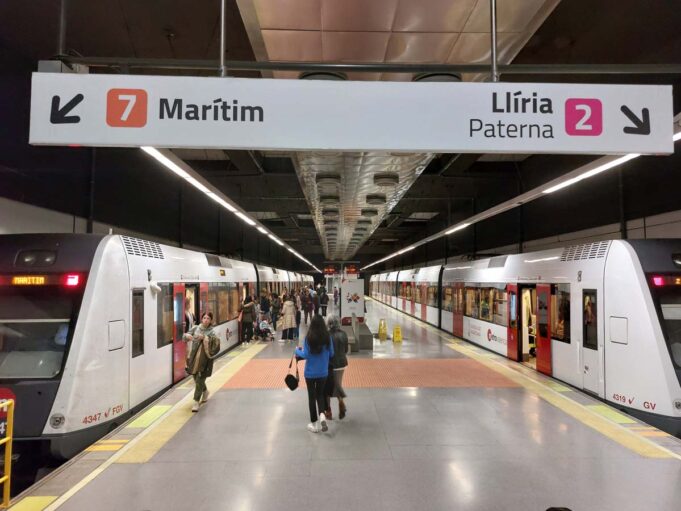 Paterna supera los 2,1 millones de viajeros en Metrovalencia y se sitúa entre los municipios con más usuarios en 2025