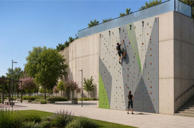 Compromís propone convertir el Parc Central en un referente de los deportes urbanos con un rocódromo permanente