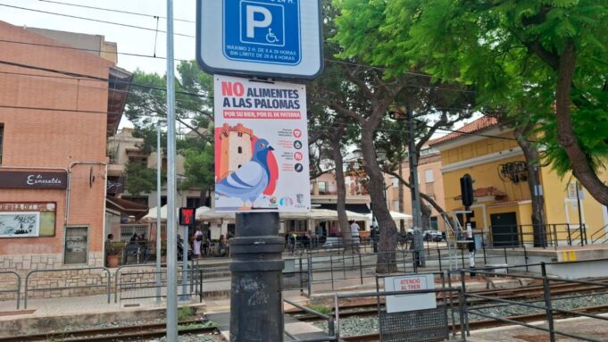 El Ayuntamiento de Paterna lanza una campaña en La Canyada para frenar la proliferación de palomas urbanas