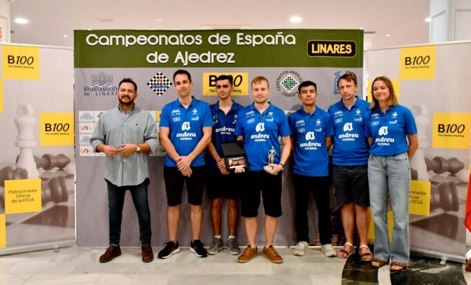 El Club Ajedrez Andreu Paterna se proclama subcampeón de España de Primera División