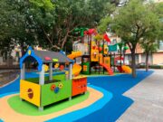 El parque infantil del Bigotes del barrio de Campamento estrena nueva imagen y nuevos juegos tras su renovación integral
