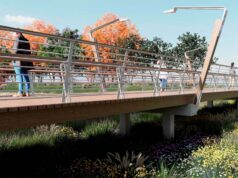 Paterna renueva la pasarela ciclopeatonal de Santa Rita para reforzar la seguridad, la conexión con Fuente del Jarro y su integración paisajística en el Barranco de la Font